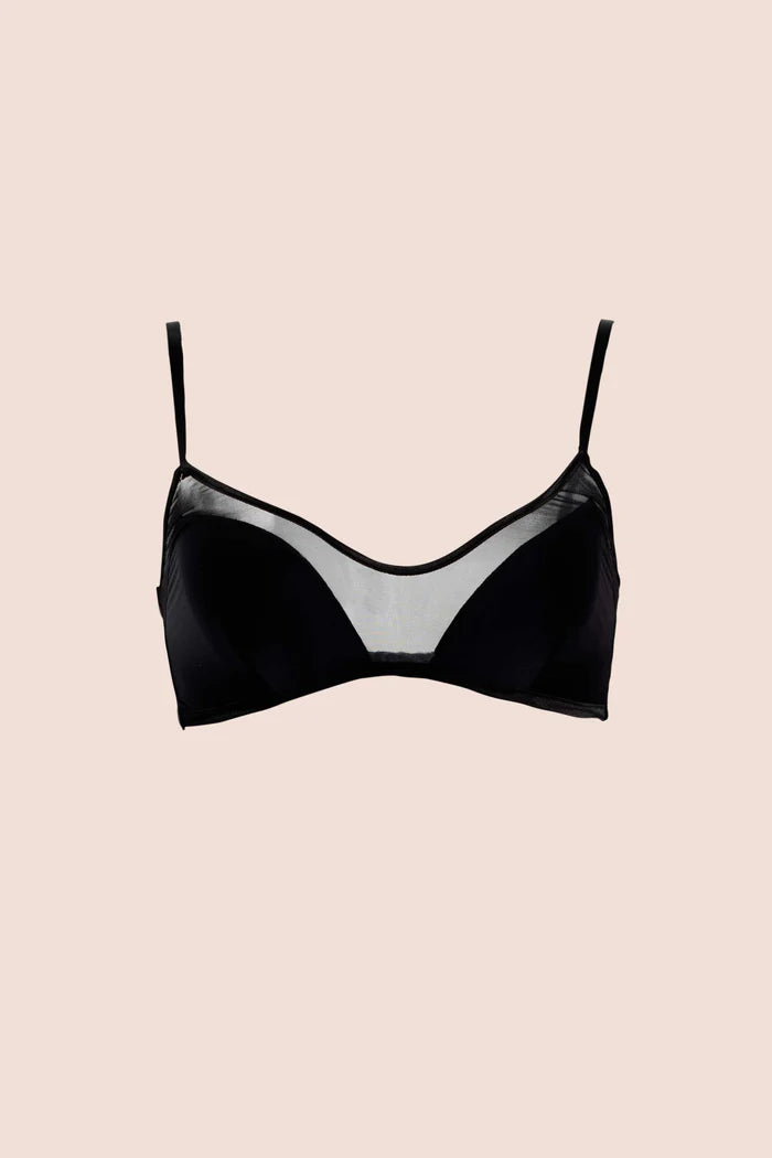 BRALETTE ELLIPSE SEXY SIN ARO CONEXIÓN INTERIOR NEGRO