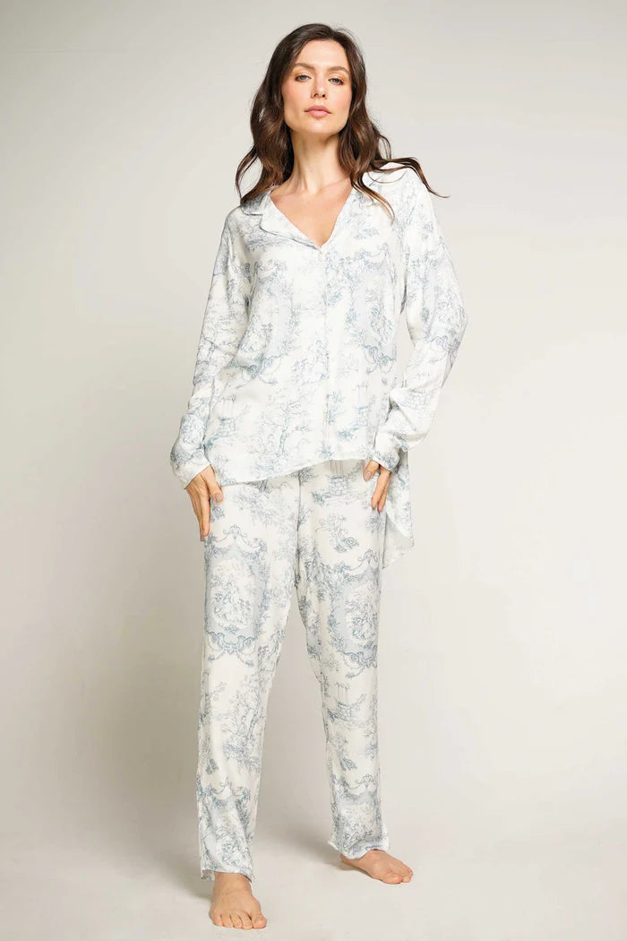 PIJAMA PANTALON ELLIPSE DELICADEZA ESTAMPADA